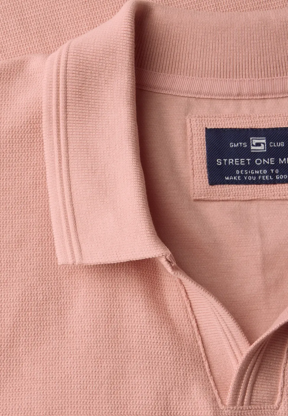 Poloshirt met open kraag