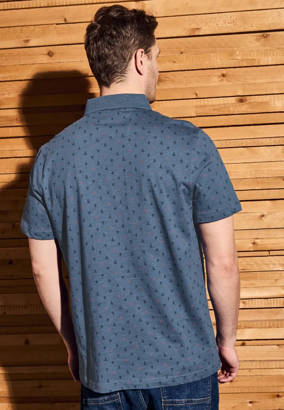 Poloshirt met patroon