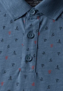 Poloshirt met patroon
