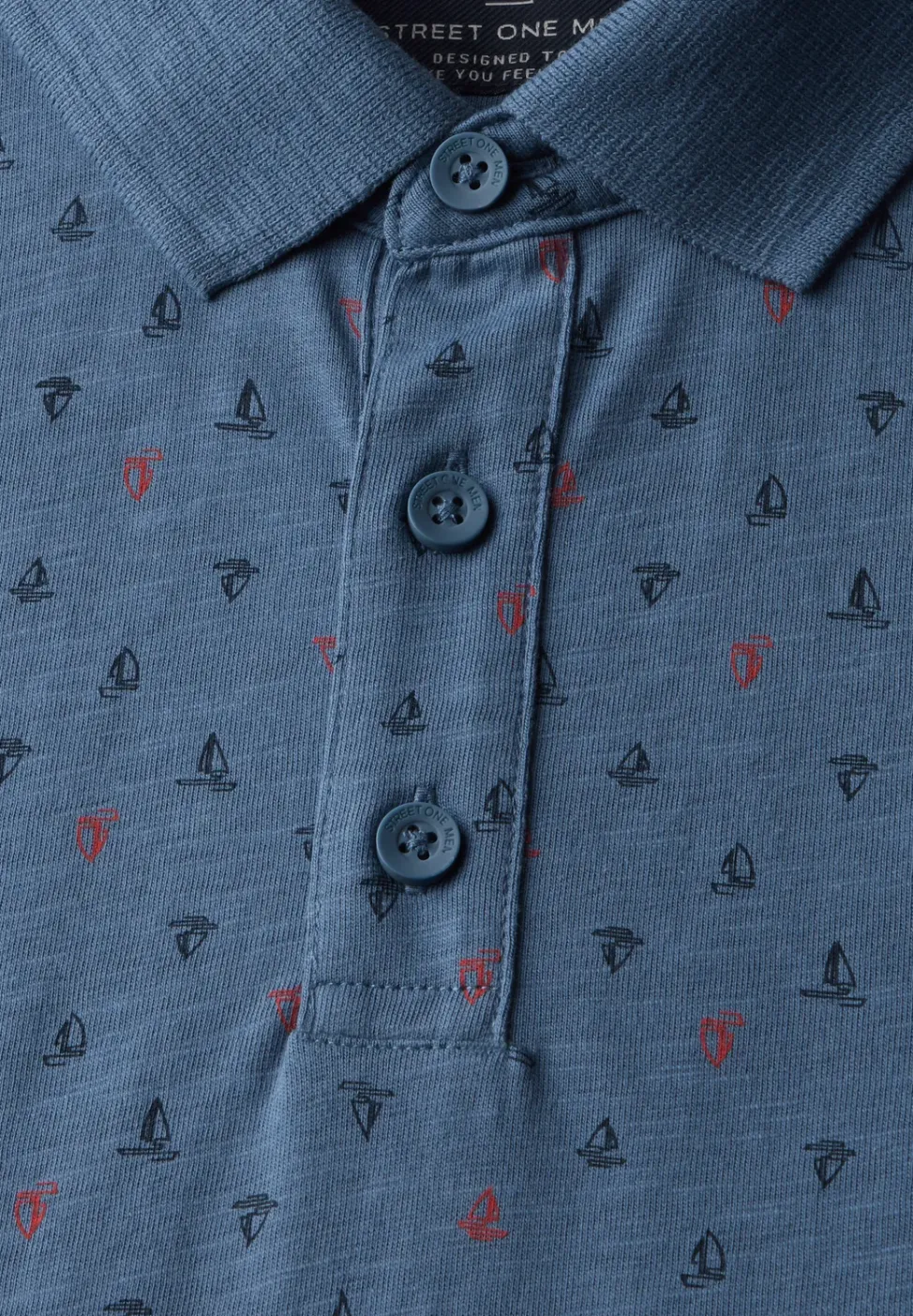 Poloshirt met patroon