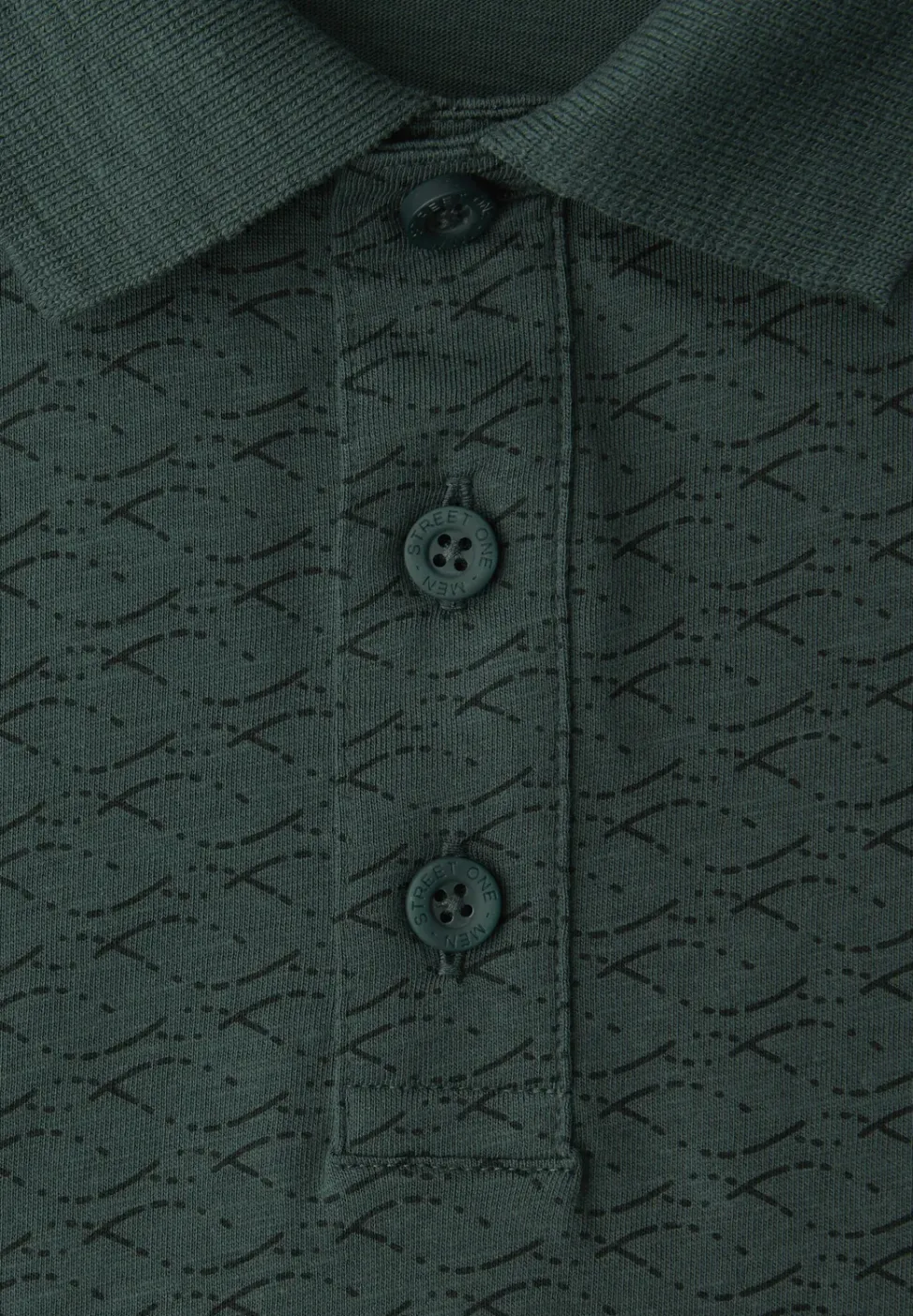 Poloshirt met patroon