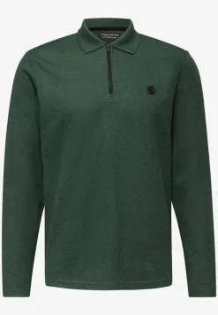 Poloshirt met rits