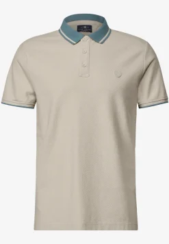 Poloshirt met structuur