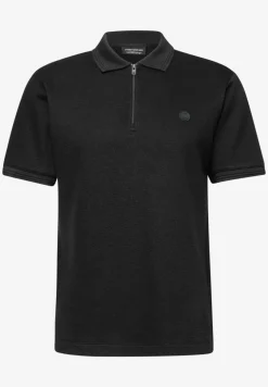 Poloshirt met structuur