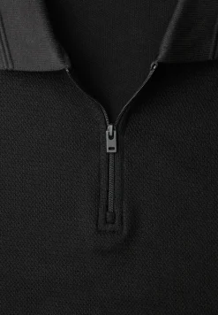 Poloshirt met structuur
