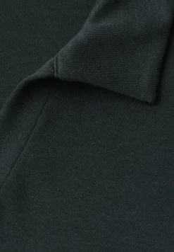 Poloshirt met elastische tailleband