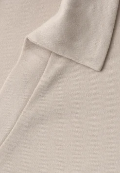 Poloshirt met elastische tailleband