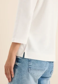 Poloshirt met knoopdetail