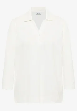 Poloshirt met knoopdetail