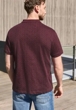 Poloshirt met korte mouwen en all-over print