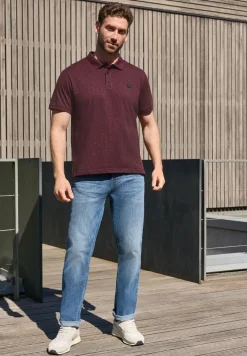 Poloshirt met korte mouwen en all-over print