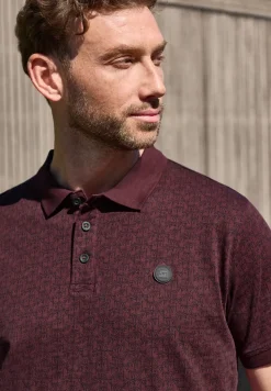 Poloshirt met korte mouwen en all-over print