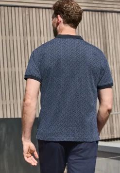 Poloshirt met korte mouwen en all-over print