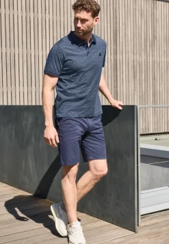 Poloshirt met korte mouwen en all-over print