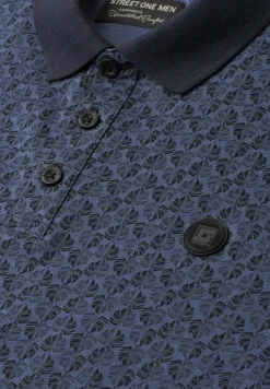 Poloshirt met korte mouwen en all-over print