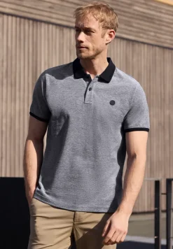 Poloshirt met korte mouwen en contrasterende details