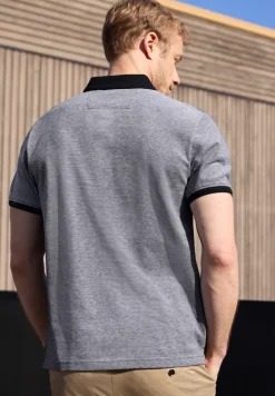 Poloshirt met korte mouwen en contrasterende details