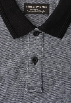 Poloshirt met korte mouwen en contrasterende details