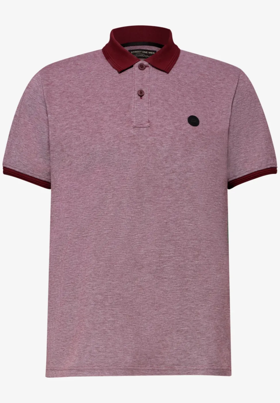 Poloshirt met korte mouwen en contrasterende details