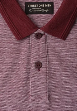 Poloshirt met korte mouwen en contrasterende details