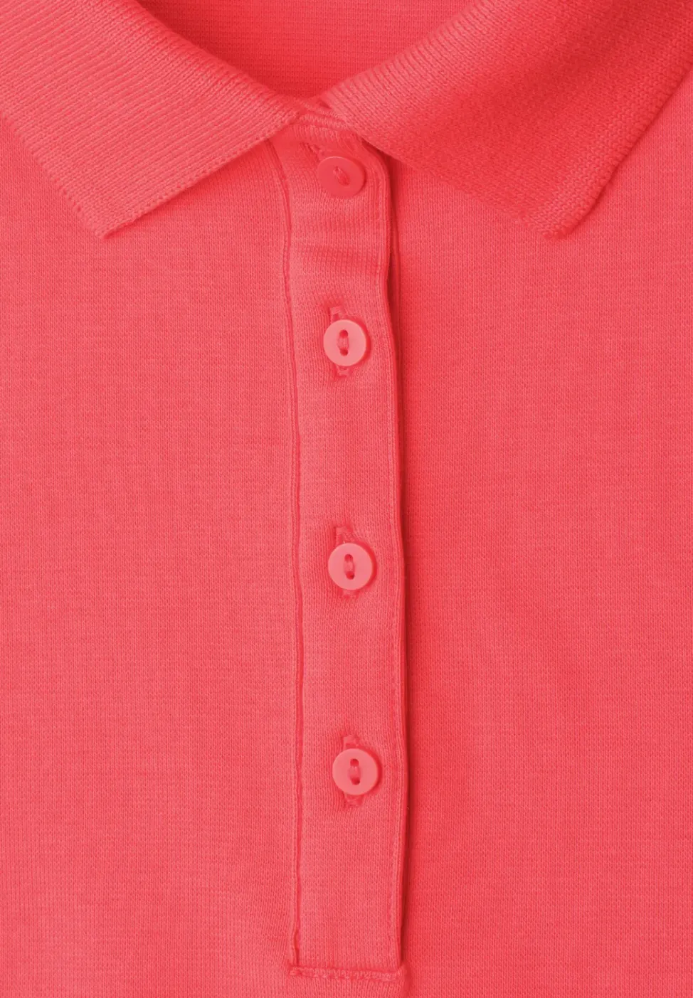 Poloshirt met korte mouwen en geribde structuur