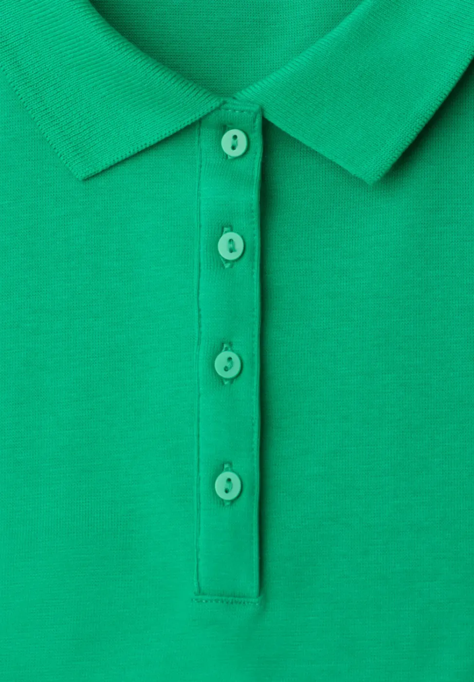 Poloshirt met korte mouwen en geribde structuur