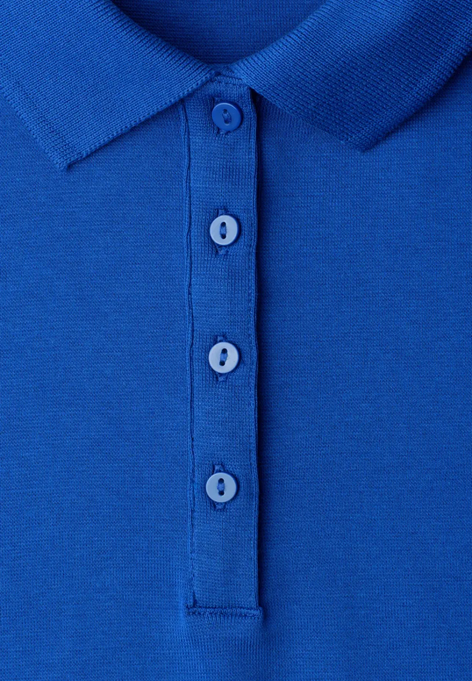 Poloshirt met korte mouwen en geribde structuur