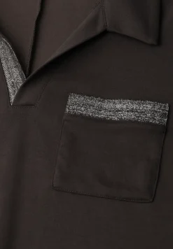 Poloshirt met korte mouwen en glitter