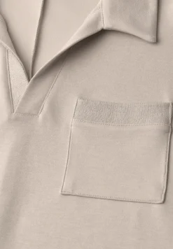Poloshirt met korte mouwen en glitter