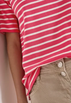 Poloshirt met korte mouwen en strepen
