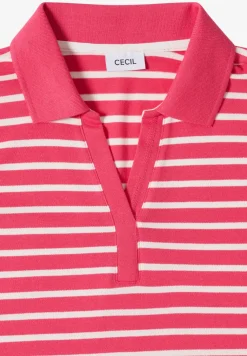 Poloshirt met korte mouwen en strepen