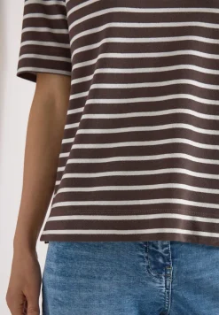 Poloshirt met korte mouwen en strepen