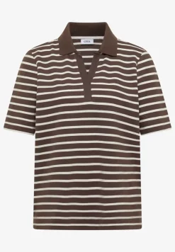 Poloshirt met korte mouwen en strepen