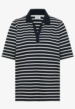 Poloshirt met korte mouwen en strepen