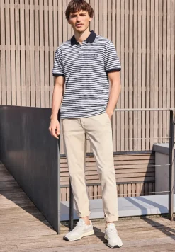 Poloshirt met korte mouwen in piquéstructuur