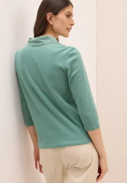 Poloshirt met 3/4 mouwen