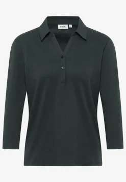 Poloshirt met 3/4 mouwen