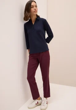Poloshirt met 3/4 mouwen