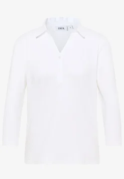 Poloshirt met 3/4 mouwen