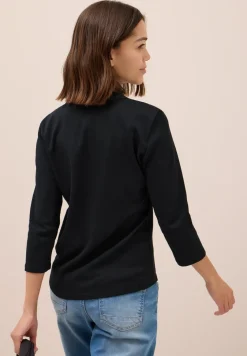 Poloshirt met 3/4 mouwen