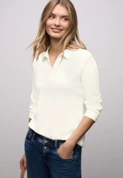 Poloshirt met rits