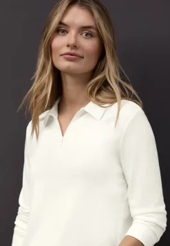 Poloshirt met rits