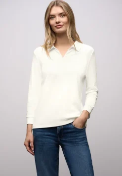 Poloshirt met rits