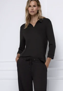 Poloshirt met rits