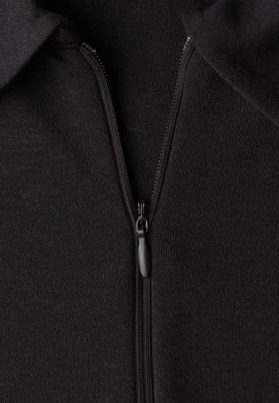 Poloshirt met rits