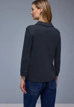 Poloshirt met rits
