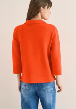 Poloshirt met structuur