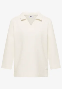 Poloshirt met structuur