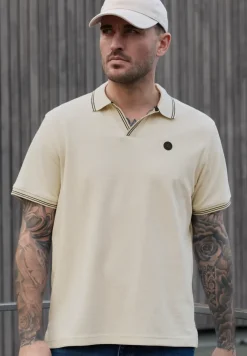 Poloshirt met structuur