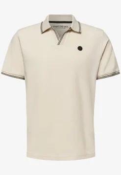 Poloshirt met structuur